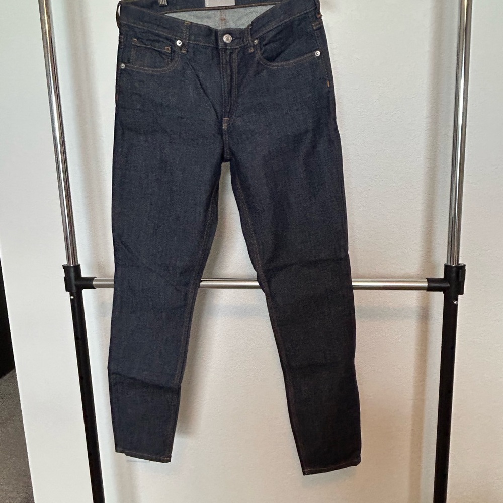 Everlane Dark Wash Skinny Jeans